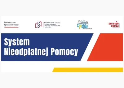 Bezpłatna pomoc prawna, poradnictwo obywatelskie i mediacje dla mieszkańców Powiatu Opolskiego
